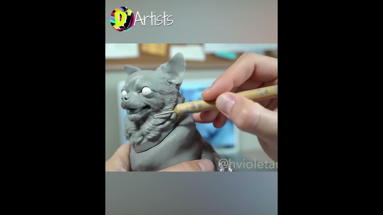 Esculpiendo a un perrito 🐕 
