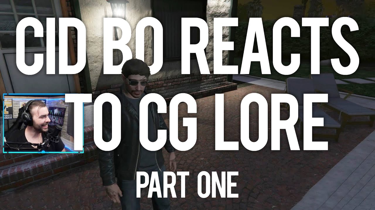 BO HILLINGHEAD REACTS TO CG LORE PT1