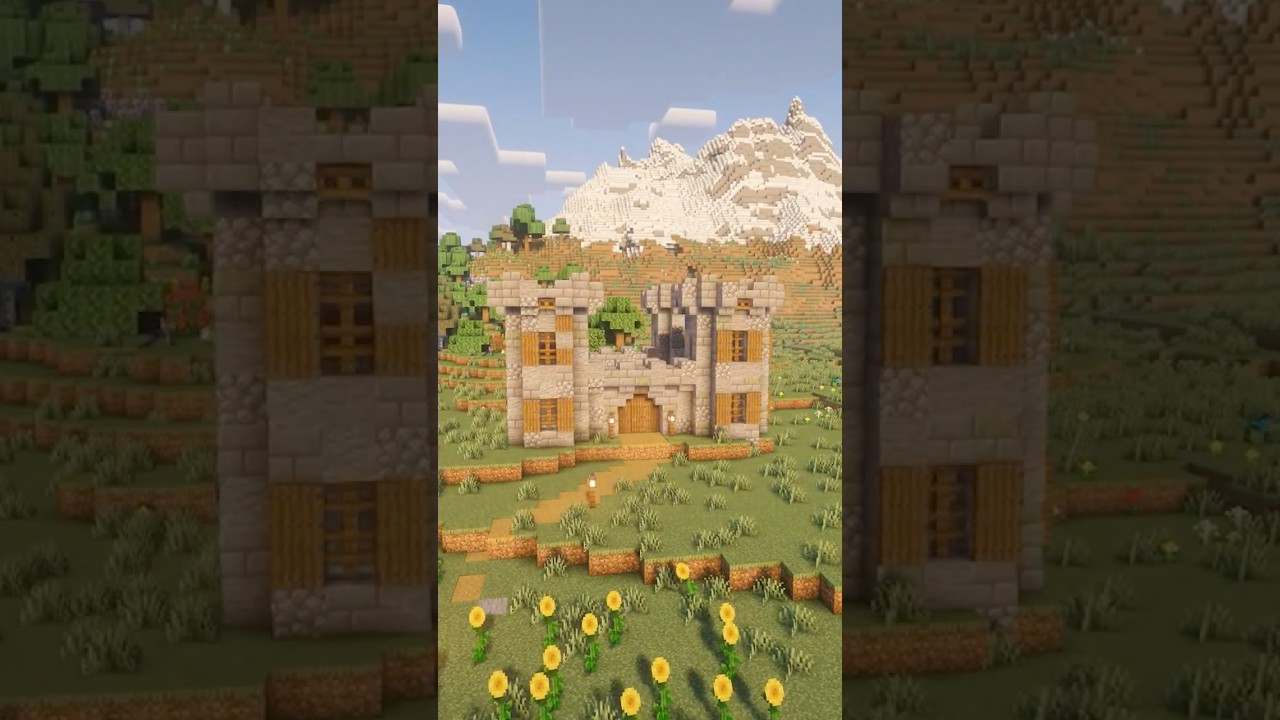 I Built a Medieval Castle in Minecraft!