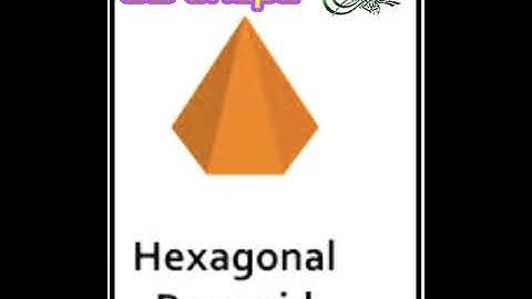 hexagonal pyramid
