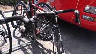 Giro 2012 tappa 16 biciclette della BMC