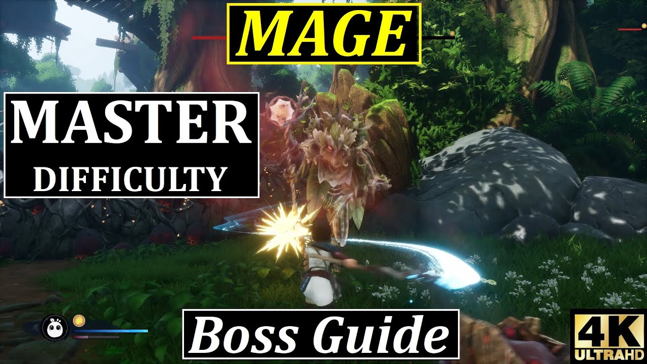 Kena Bridge Of Spirits - Mage boss guide master mode difficulty guide - Boss Mago difficoltà maestro