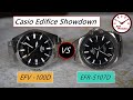Casio Edifice Showdown: Casio EFV-100D versus Casio EFR-S107D