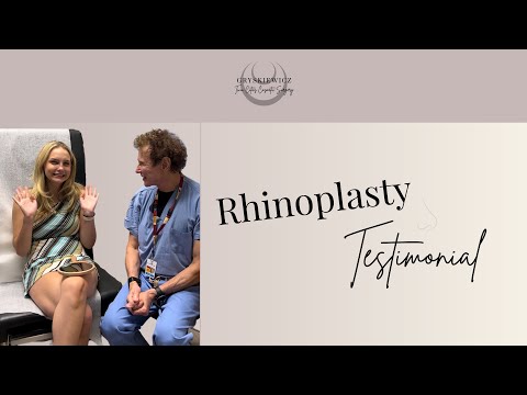 Video thumbnail: Rhinoplasty Testimonial - “It just feels like my entire life changed" — Dr. Joe Gryskiewicz