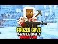 Surviving Frozen Caves in Minecraft Hardcore βοΈ