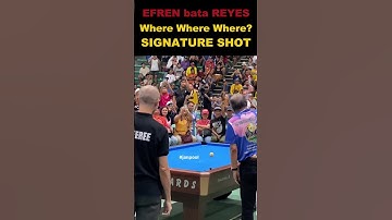 "Where? Where? Where?! – The  Efren Bata Reyes Finish" #sports #shorts #pool