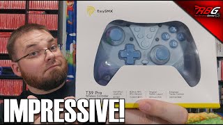 EasySMX T39 Pro - Hall Effect Wireless Nintendo Switch Controller - Quality on a Budget!