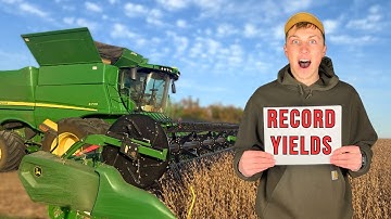 Ik heb NOG NOOIT zulke hoge sojabonenopbrengsten gezien…