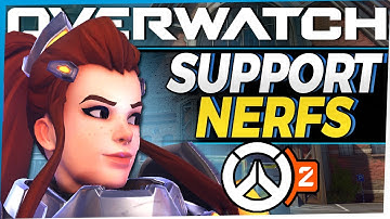 Ovewatch Brigitte Stun Change and Support Nerfs