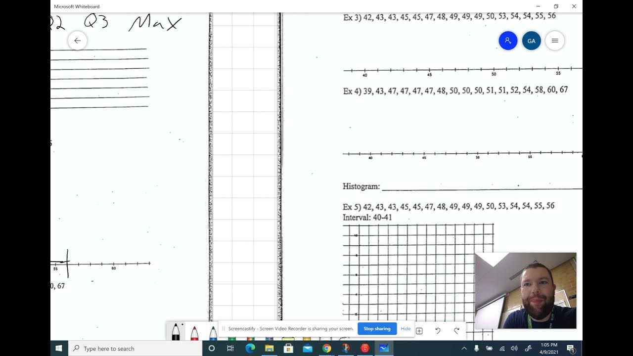 Box plot, dot plot, and histogram (using desmos) YouTube