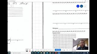 Box plot, dot plot, and histogram (using desmos)