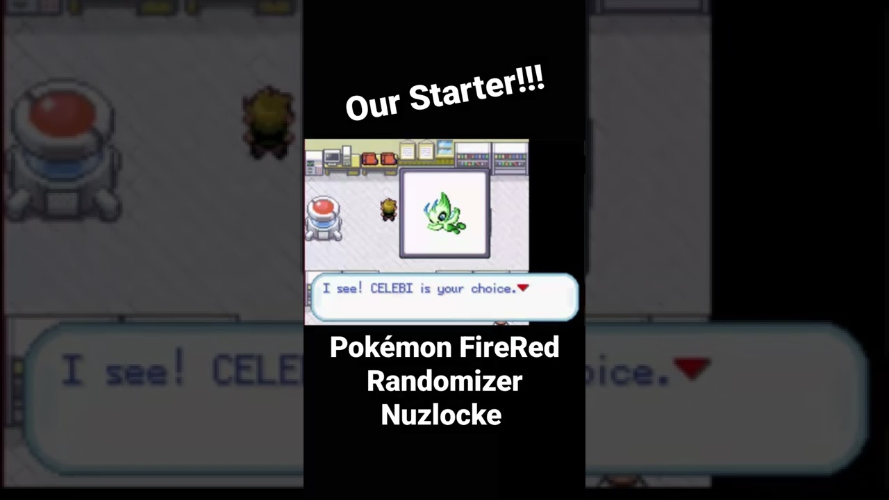 A legendary Starter! - Pokemon Fire Red Randomizer Nuzlocke (Shorts)