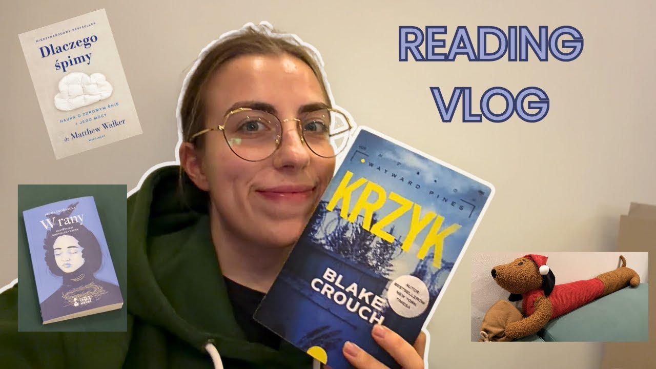 Reading vlog z wyczytywania jesiennego TBRu | Wrony, W rany, Krzyk i nie tylko 📚