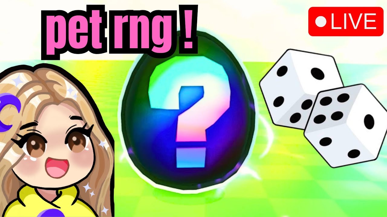 [🔴LIVE] PET RNG - PETS GO! 🤩 MY BIRTHDAY SOON! 🎉 - YouTube
