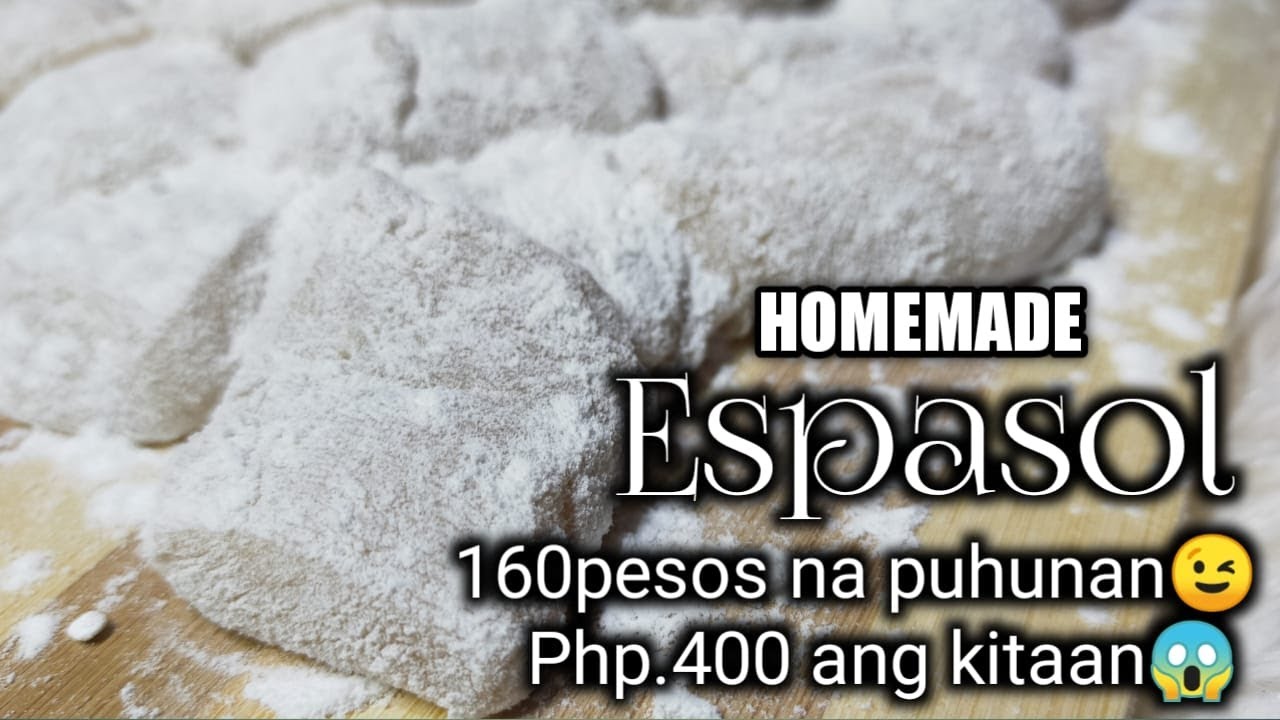 Espasol  homemade ( kikita ka talaga👌👌)