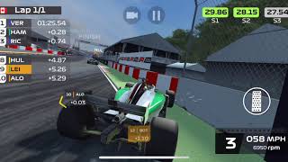 2018 Formula Uno F1 Just Racing Apple IOS Game APPS screenshot 1