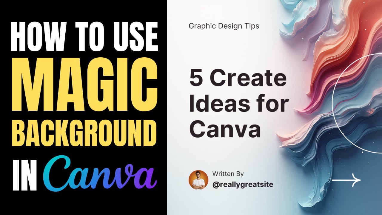 How to make custom background in Canva | Easy Tutorial! - YouTube