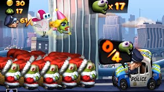 Zombie Tsunami: Santa Claus Zombies VS. Police Officers screenshot 4