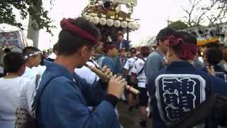 20130915‐2059 やわたんまち 鶴谷八幡宮への高揚感で盛り上がる神明町の氏子