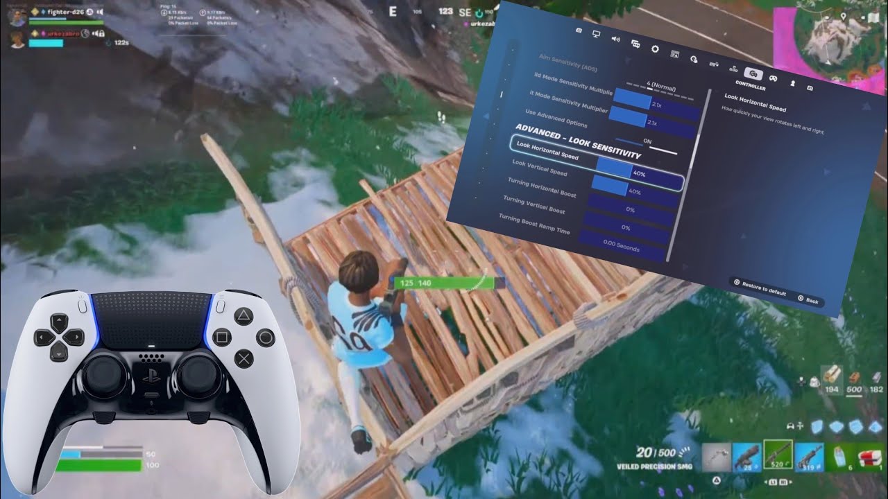 *NEW* Best Controller Settings For Chapter 6 Ranked & Reload! Aimbot ...