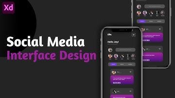 Designing a Social Media UI with Adobe Xd (Full Design Tutorial)