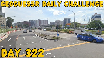 Bus stop clue hunting! Geoguessr daily challenge day 322!