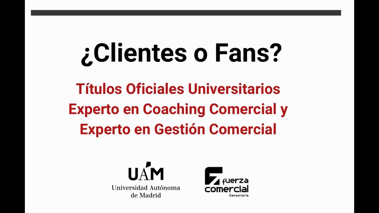 Clientes o Fans