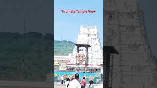 Tirumala Temple Front View #short #shorts #shortvideo #shortsvideo #shortviral