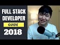 How to Become a Web Developer 2018 | Full Stack Developer Ultimate Guide