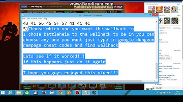 Dungeon Rampage Wallhack Tutorial!!!