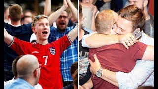 World Cup 2018 England fans celebrate dramatic late win over Tunisia screenshot 4