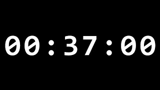 37 Minute Timer | Timer 37 Menit