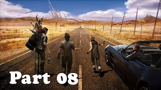 Final Fantasy XV RE playthrough [JAP DUB] Part 08 Exploring, side-questing and freeroaming