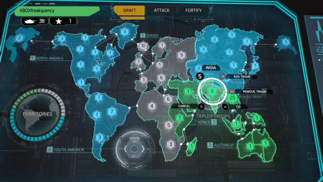 Xbox One Risk Xbox One Risk Online Challenge 1 HD Commentary PART 3/8 - YouTube