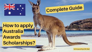 Complete guide how to Apply Australia Awards Scholarships 2024 screenshot 3