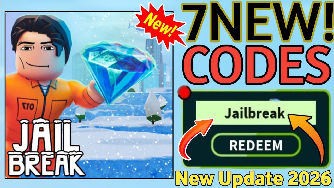 ACTIVE ALL WORKING CODES For Jailbreak In January 2026 Roblox 