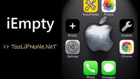 iEmpty : Customize iOS7 home screen with blank icons (no jailbreak)