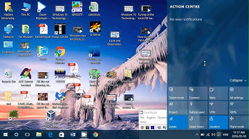 Windows 10 Tips and tricks look at Notifications center and action center