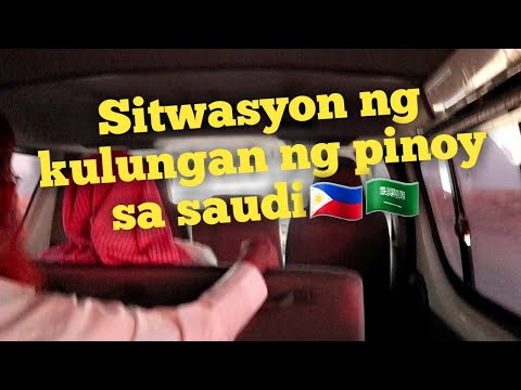 Pag bisita sa kulungan ng mga pinoy sa Saudi