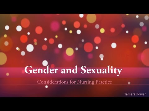 Define sexuality in nursing