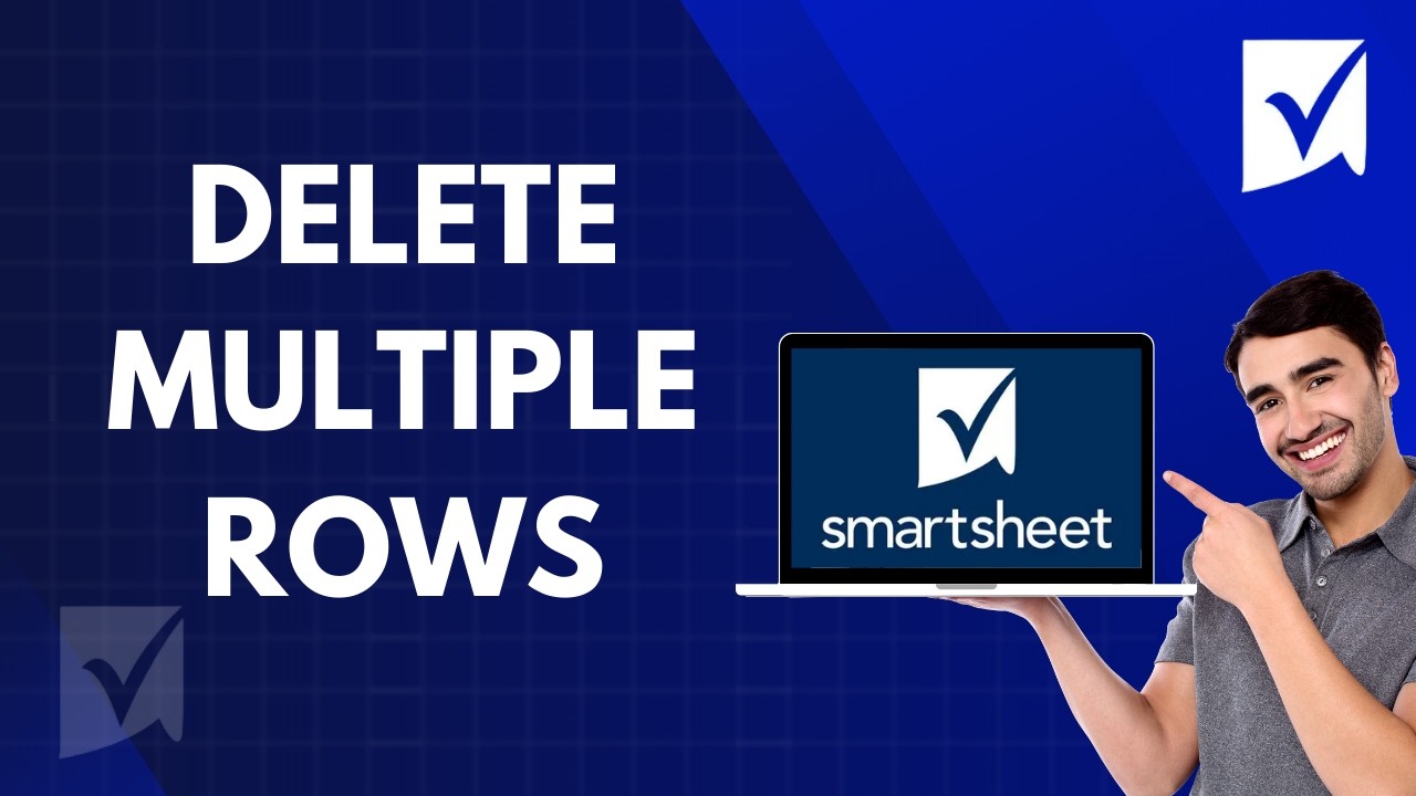 How to Delete Multiple Rows in Smartsheet | Quick Tutorial 2026 - YouTube