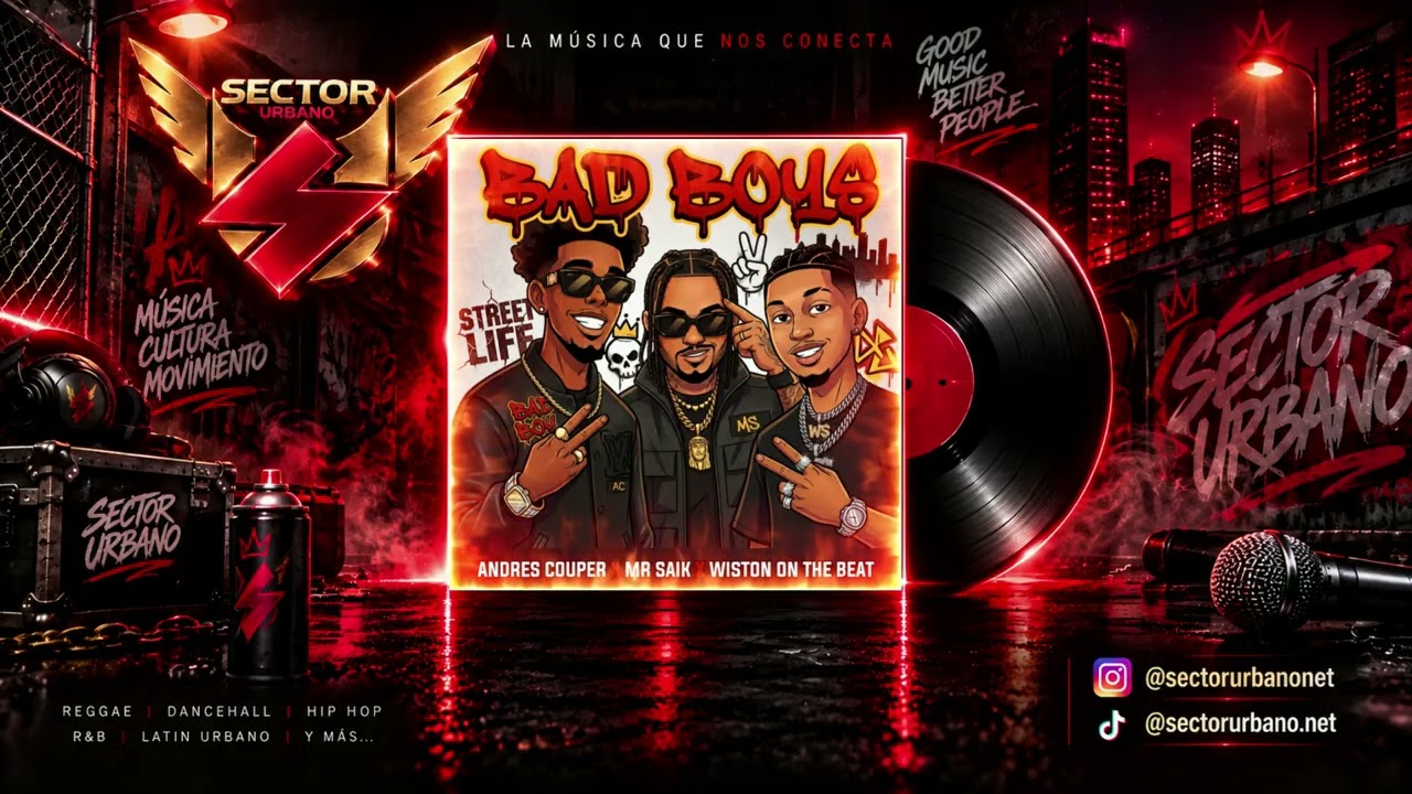 Watch Andres Couper, Mr Saik, Wiston On The Beat - BAD BOYS (Audio) on YouTube Watch Andres Couper, Mr Saik, Wiston On The Beat - BAD BOYS (Audio) on YouTube