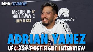 Adrian Yanez says confidence has returned, was ready to grapple Cody Garbrandt | UFC 329