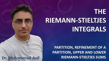 The Riemann-Stieltjes Integrals | Urdu | Hindi