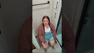 oblong just sounds wrong, idk guys #savvyaboutcampers #rvreview #fulltimerv #rvliving #fifthwheel