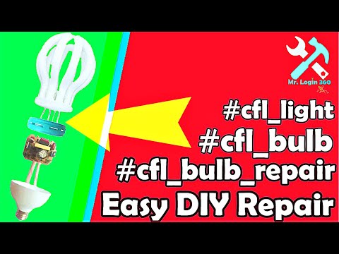 Fix Lotus Energy Saving Light Bulb | CFL Bulb💡65W | Mr. Login 360