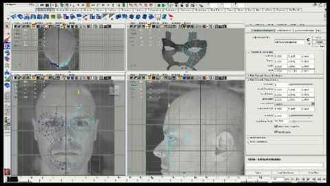 3d Modeling a Head in Maya- edge extrusion method (1/6)