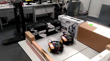 Master Slave Mobile Robots