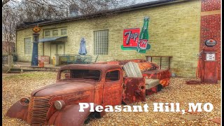 Pleasant Hill, MO: Wandering Walks of Wonder Slow TV Walking Tour 4K