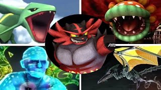 Incineroar Vs All Bosses Super Smash Rex